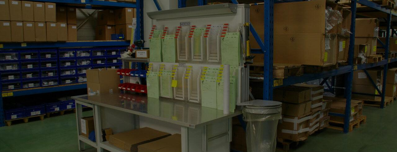 Poste de travail en milieu industriel lean manufacturing
