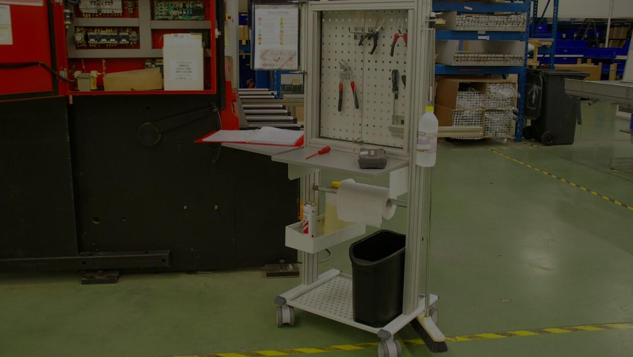 Poste de travail de maintenance TPM