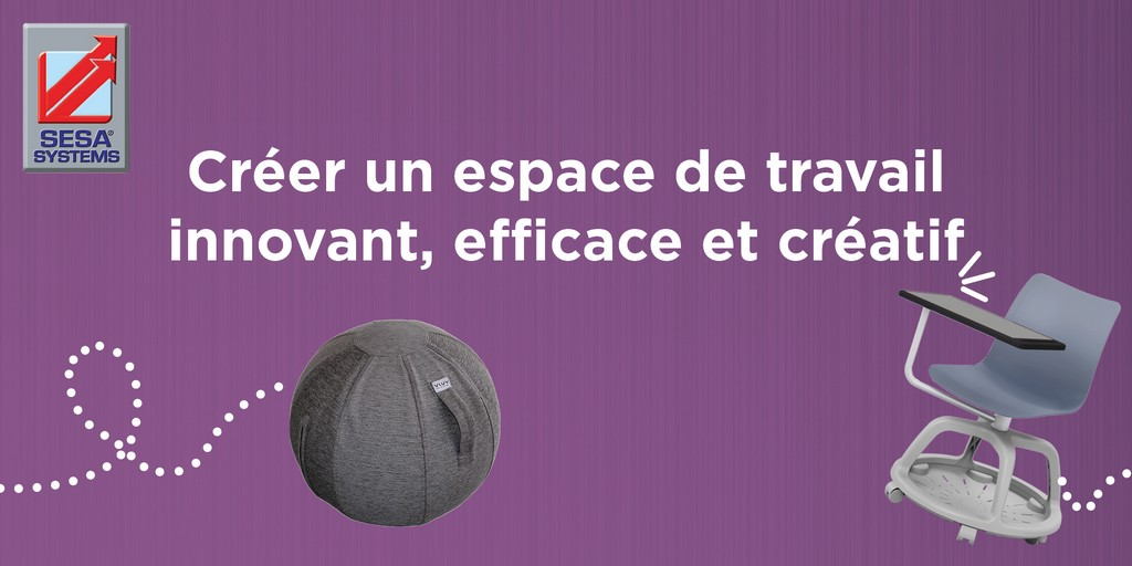 Bannière espace de travail efficace